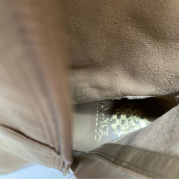 New! Vince Camuto Tressara Tan Suede Tall Boot 9M - Picture 15 of 16